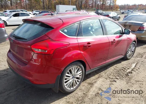 2016 Ford Focus Titanium from USA, damaged, VIN 1FADP3N29GL318464